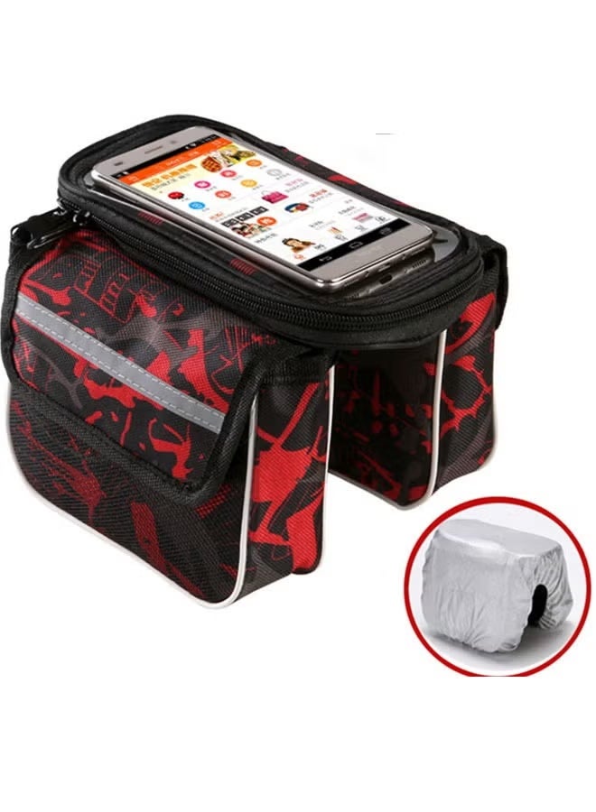 Bike Accessories Bicycle Bag Holds Cell Phone and Personal Belongings - Image 1